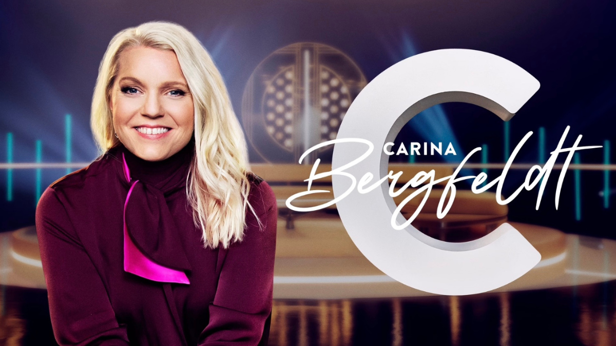 Programbilden till Carinas talkshow. 